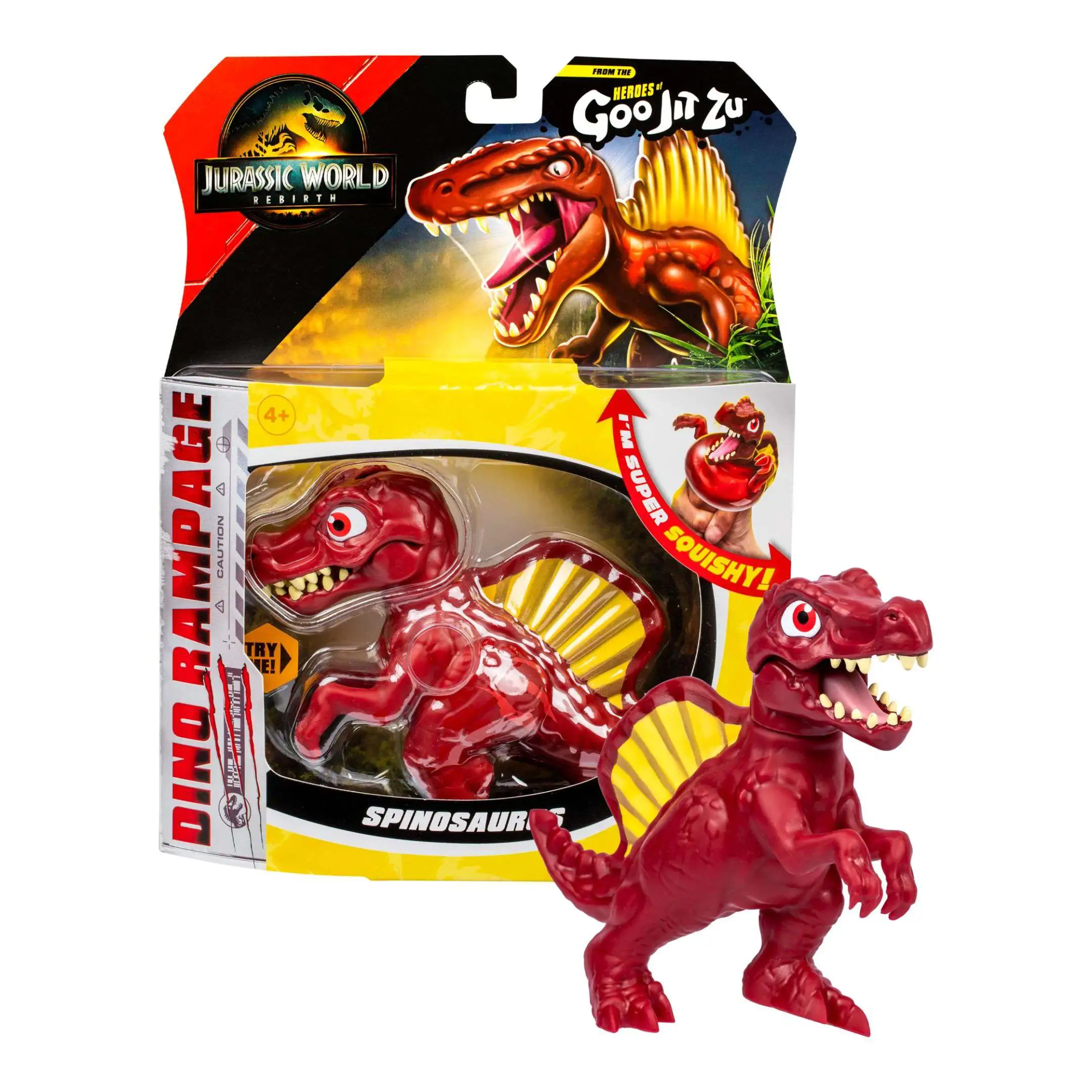 Heroes of Goo Jit Zu Jurassic World Rebirth Spinosaurus Action Figure