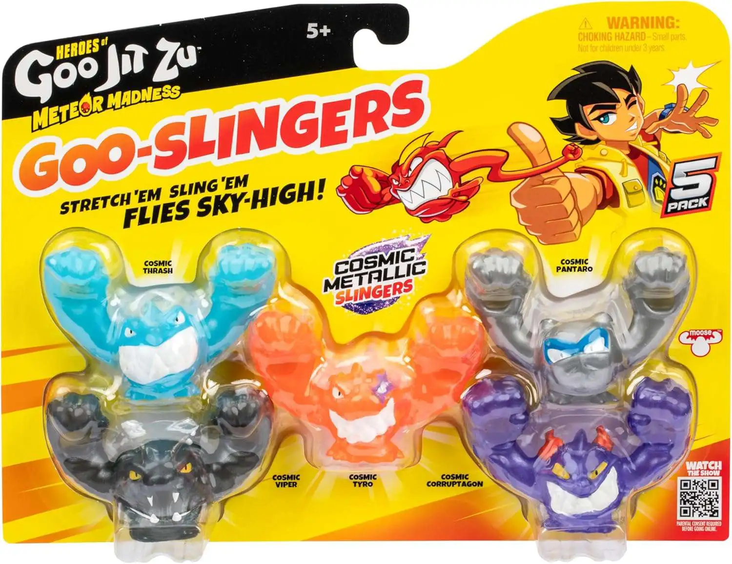 Heroes of Goo Jit Zu Meteor Madness Cosmic Metallic Slingers