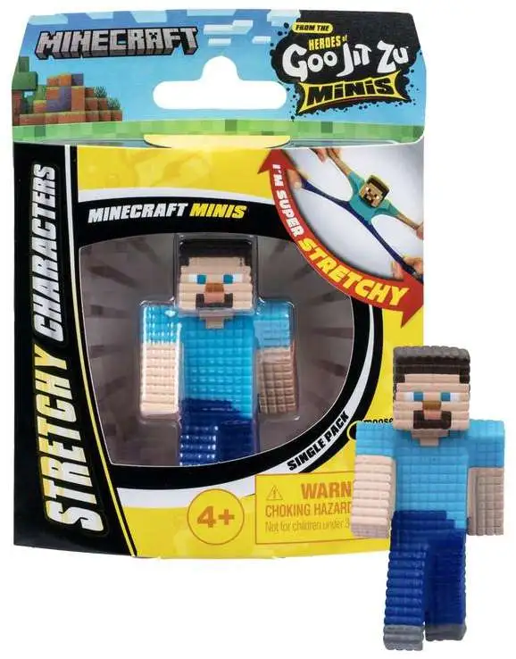 Heroes of Goo Jit Zu Minecraft Steve 3-Inch Mini Figure