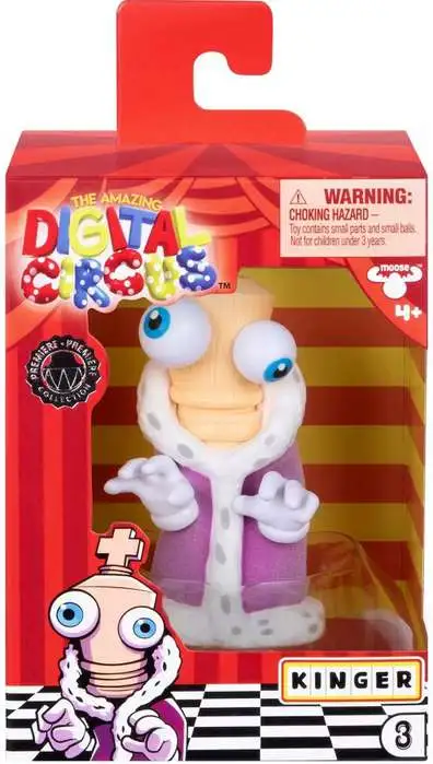 The Amazing Digital Circus Kinger 4-Inch Vinyl Figure