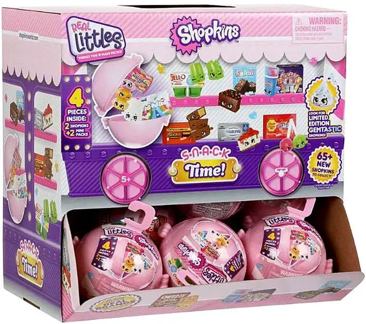 Shopkins Real Littles Sneakers Mystery Box 12 Packs Moose Toys - ToyWiz