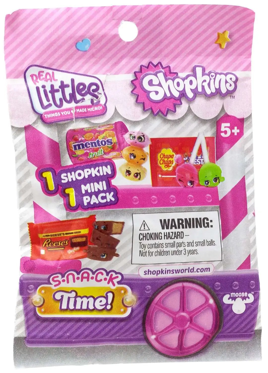 Shopkins Real Littles Series 16 Snack Time! Mystery Pack [1 Shopkins & 1 Mini Pack]