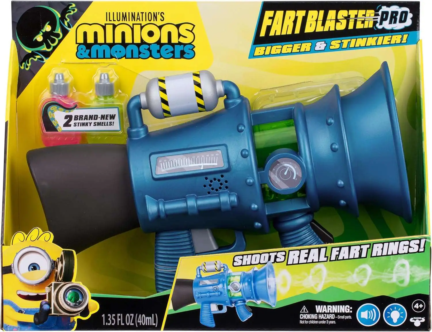 Despicable Me Minions Monsters Fart Blaster Pro Toy Bigger