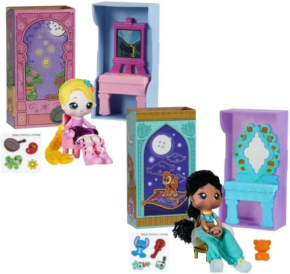 Disney Sweet Seams Jasmine & Rapunzel Exclusive 6-Inch 2-Pack