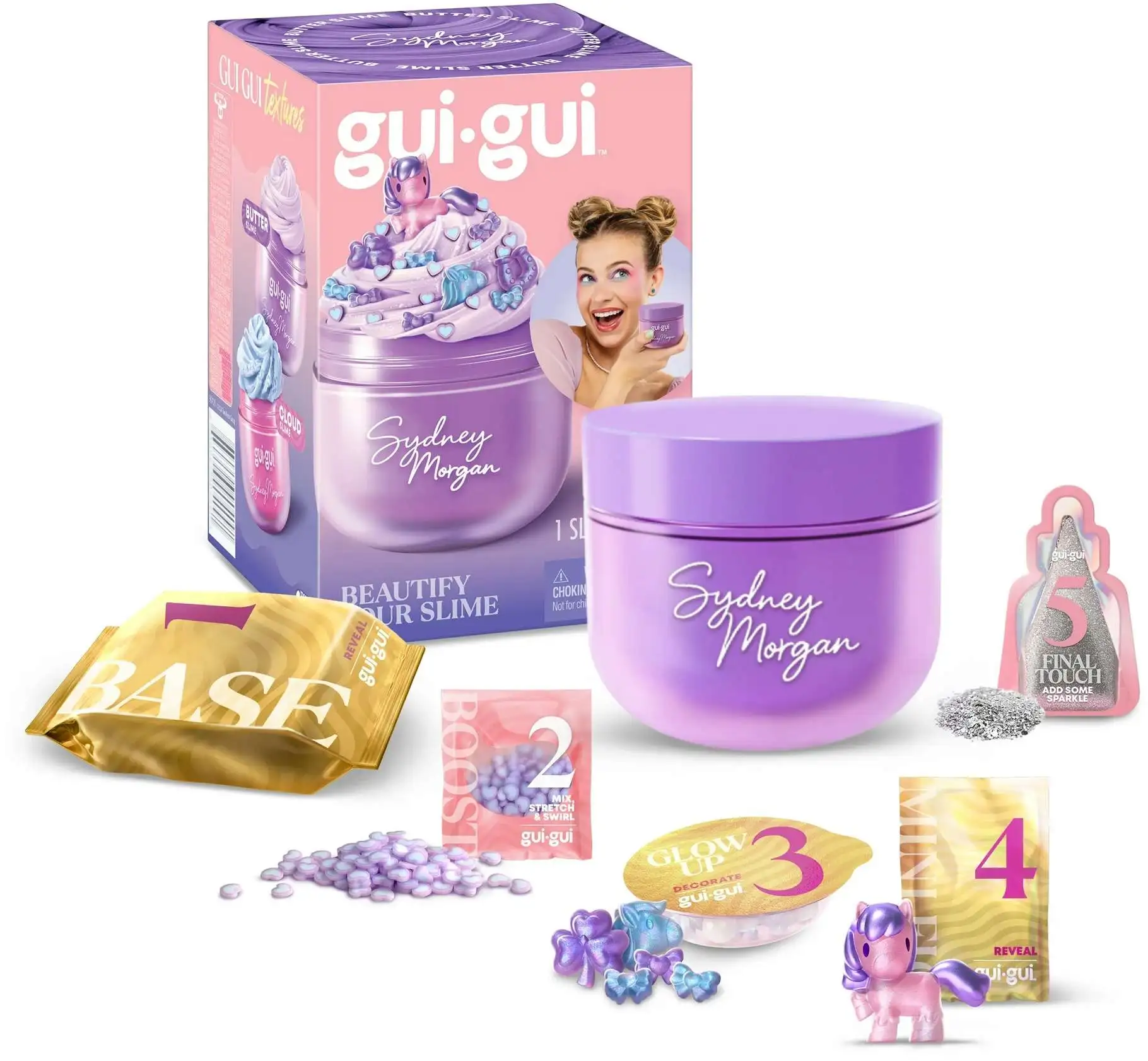 Gui-Gui Sydney Morgan Slime PURPLE Pack [The Most Beautiful Slime Ever!]