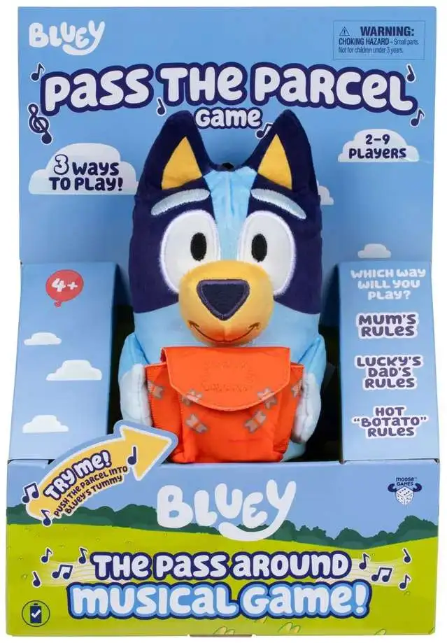 Bluey Pass the Parcel Game