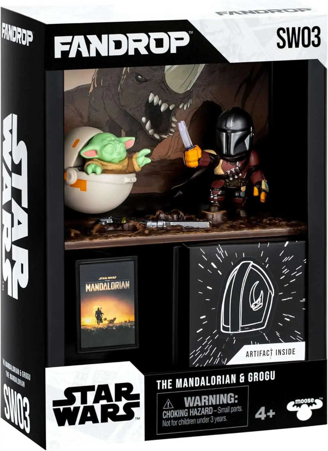 Disney Star Wars Fandrop The Mandalorian & Grogu Diorama Figure Set SW03