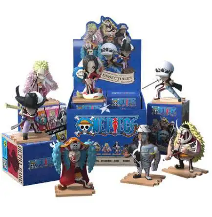 Freeny's Hidden Dissectibles Series 4 One Piece Warlords Edition Mini Figure PVC Blind Box [6 Packs]