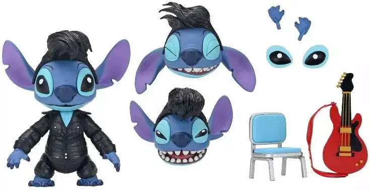 Lilo＆Stitch　ROCKIN ELVIS figure Lilo & Stitch Rockin Elvis Figures Disney Hasbro 2002 for