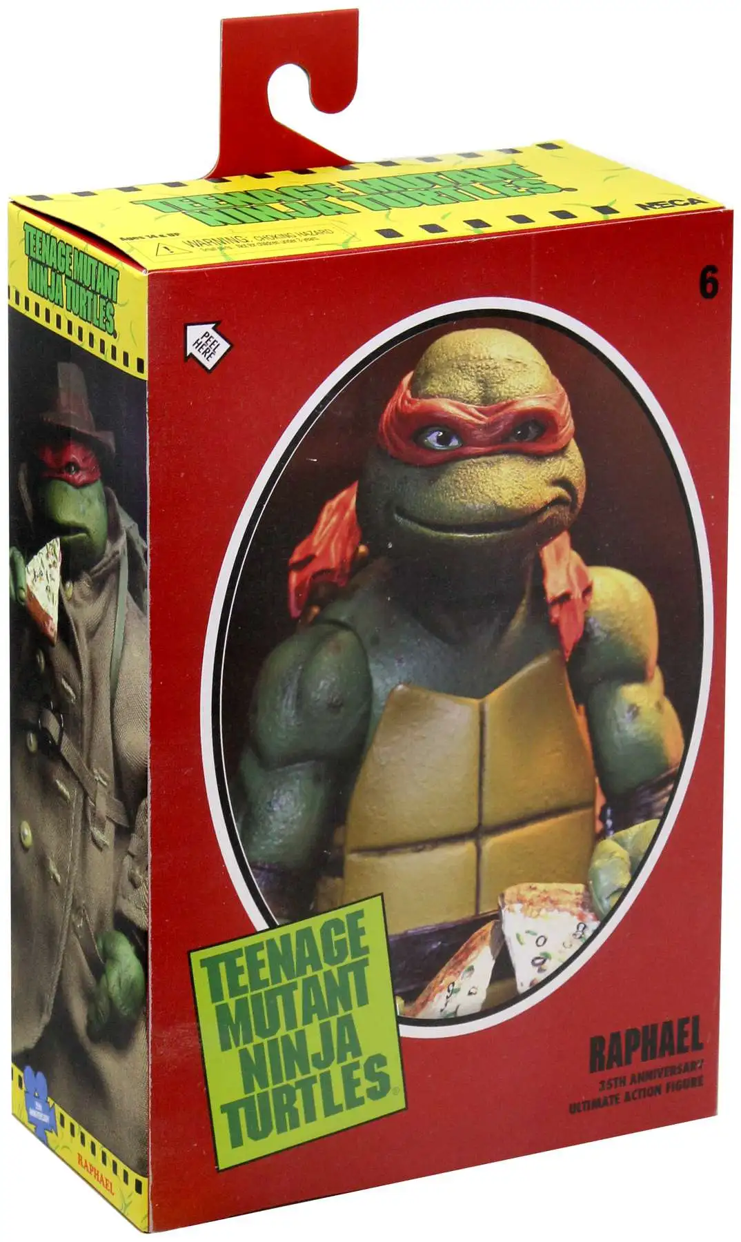 Neca Raphael Action Figure Neca Teenage Mutant Ninja Turtles 35th Anniversary Raphael Action ...