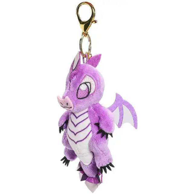 Dungeons & Dragons 50th Anniversary Gem Wyrmling Amethyst 3-Inch Plush Charm