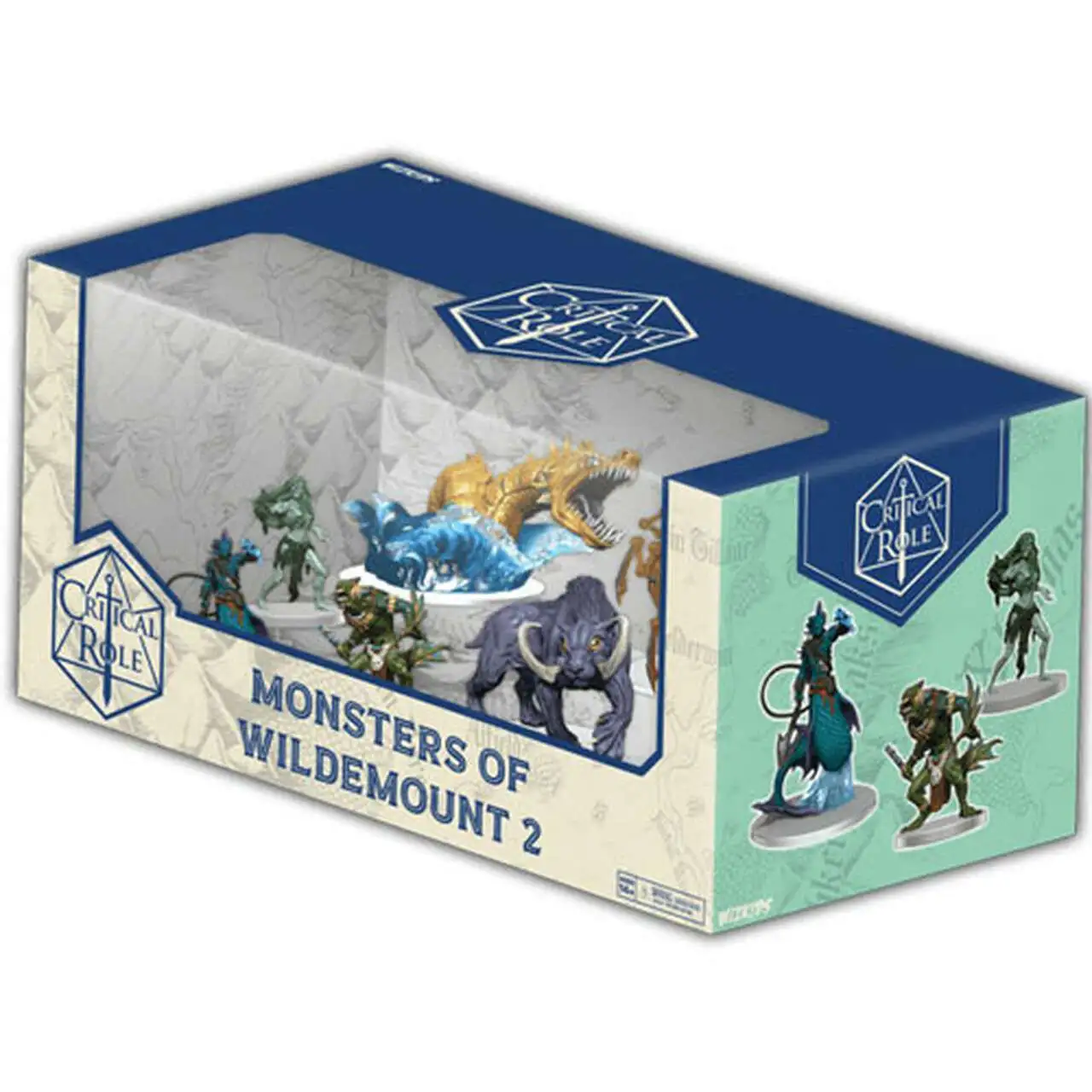 Dungeons & Dragons Critical Role Monsters of Wildemount 2 Miniatures Set