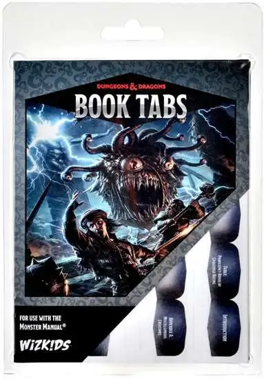 Dungeons & Dragons Xamathar's Guide to Everything Book Tabs Roleplaying Accessory