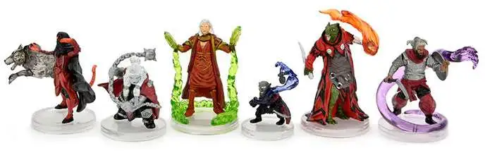 Dungeons & Dragons Onslaught: Red Wizards Faction Pack - 6 Pre-Painted Miniatures, Game Expansion - View #5