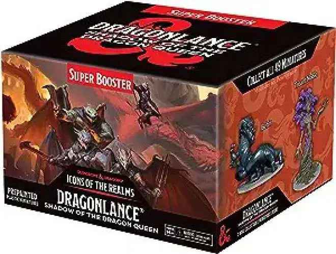 Dungeons & Dragons Icons of the Realms: Dragonlance Shadow of the Dragon Queen Super Booster Miniatures Set