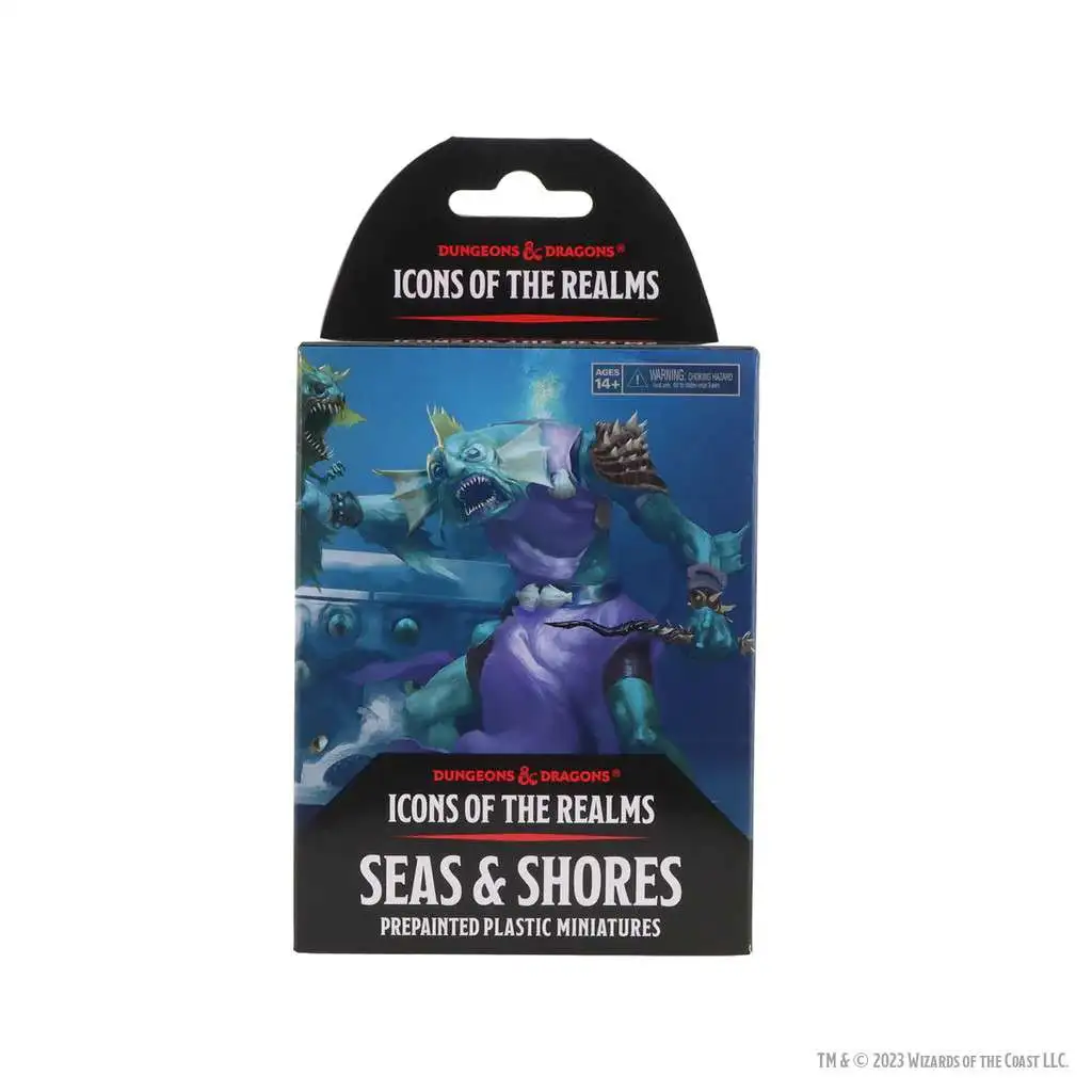 Dungeons & Dragons Icons of the Realms Seas & Shores Miniature Box Set [Single Box]
