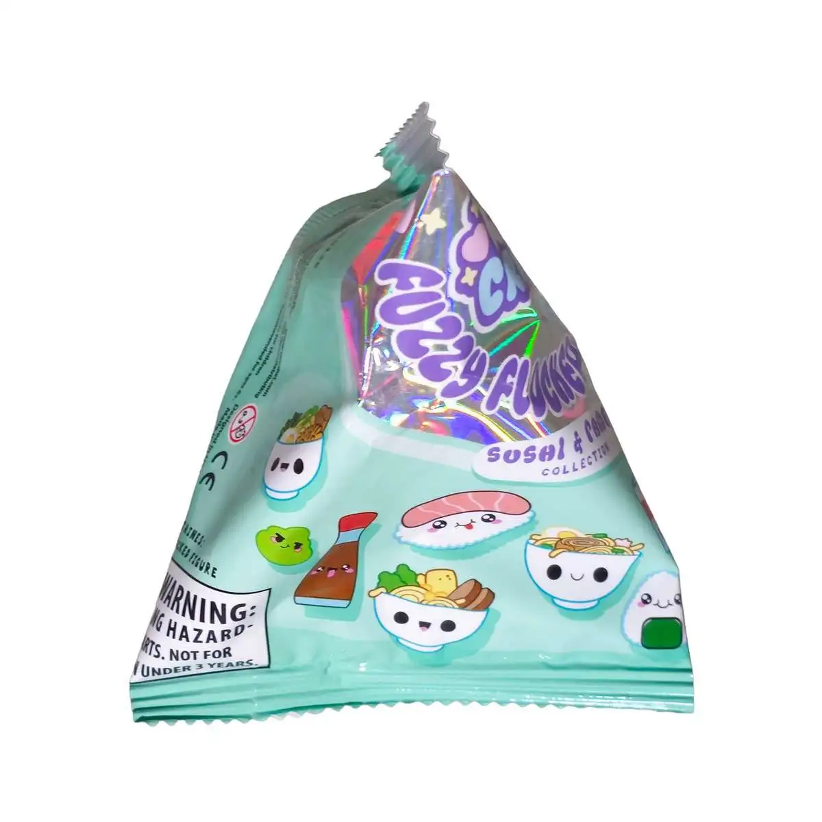 Kawaii Critterz Fuzzy Flocked Friends Sushi Ramen Collection