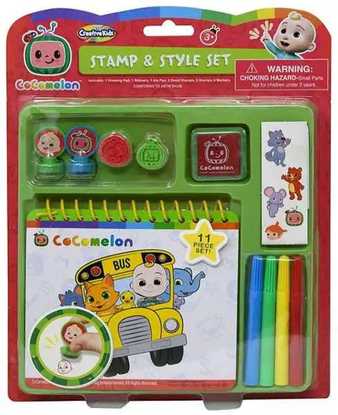 Cocomelon Stamp & Style Activity Set