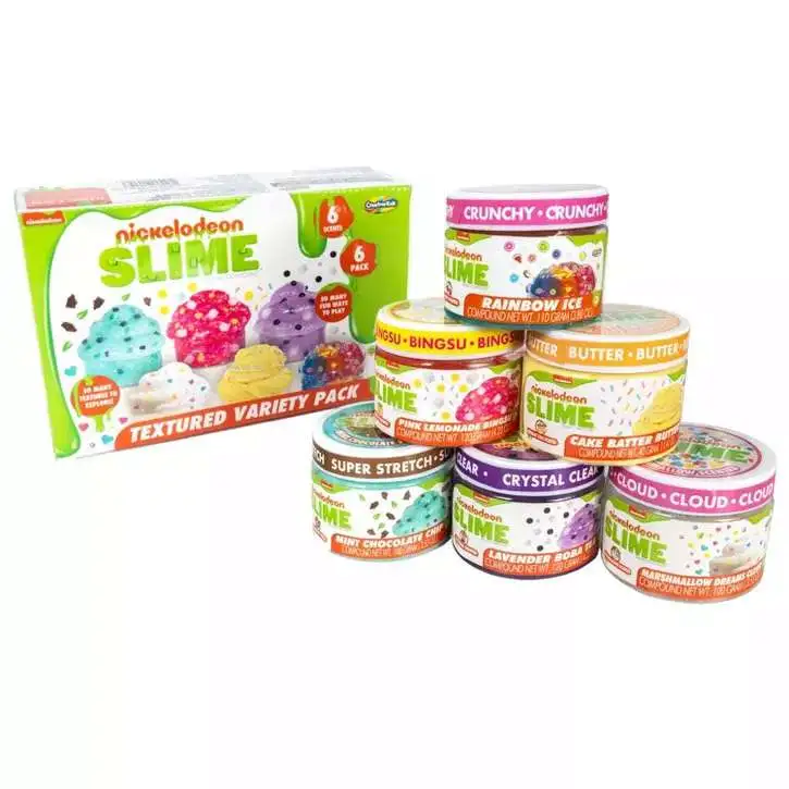 Nickelodeon Slime Textured Variety Pack Slime