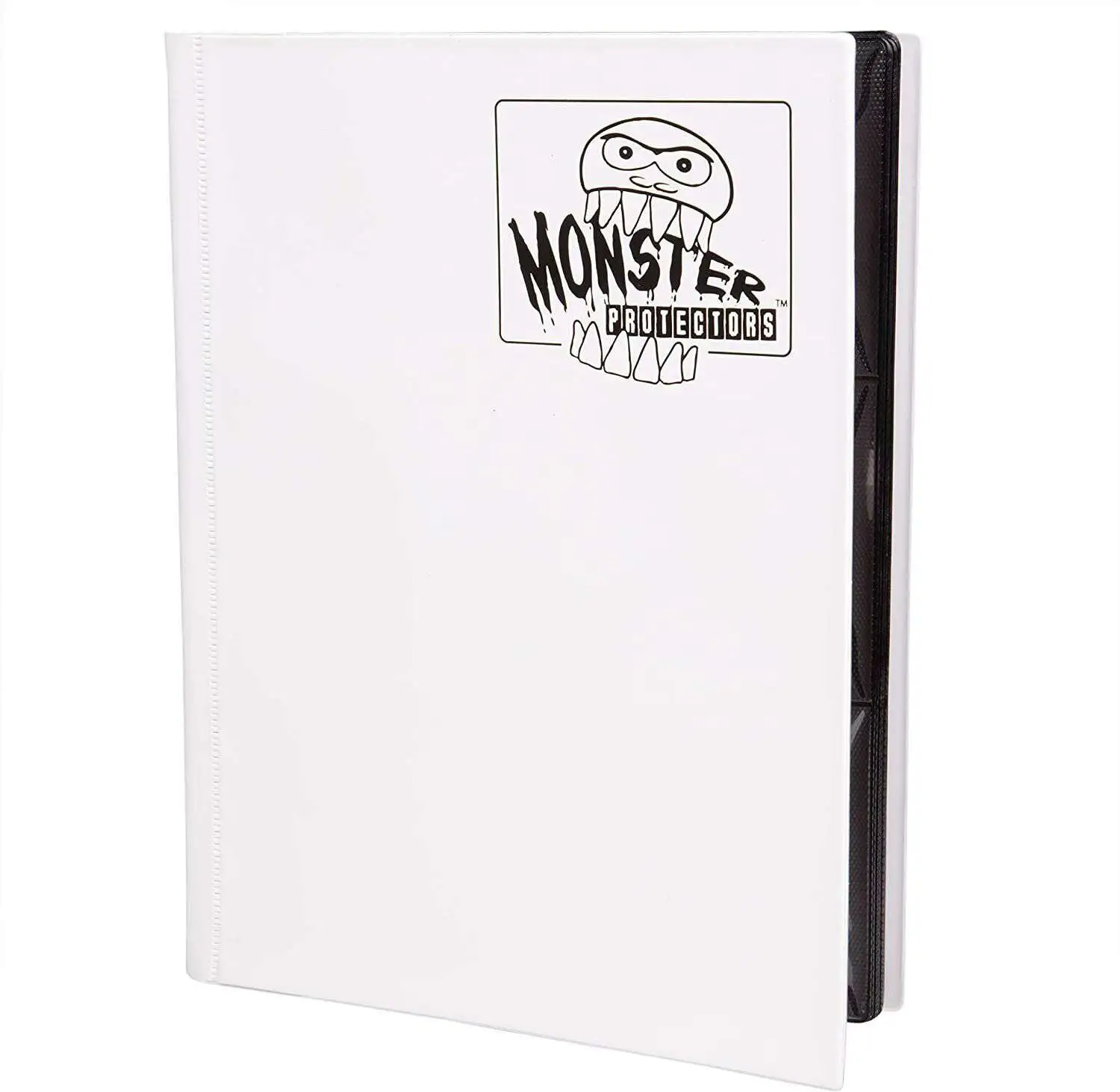 Monster Card Supplies White 9-Pocket Binder