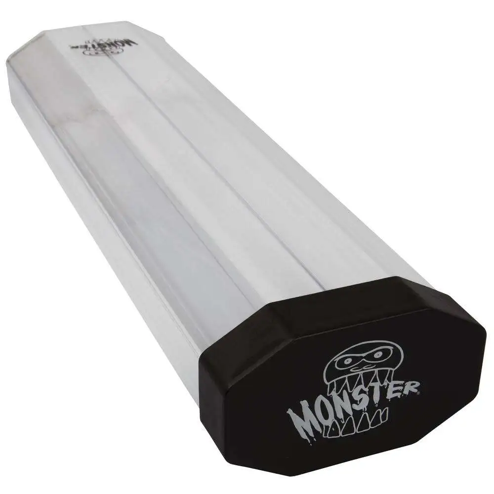 Card Supplies Clear with Black Cap Dual Playmat Tube