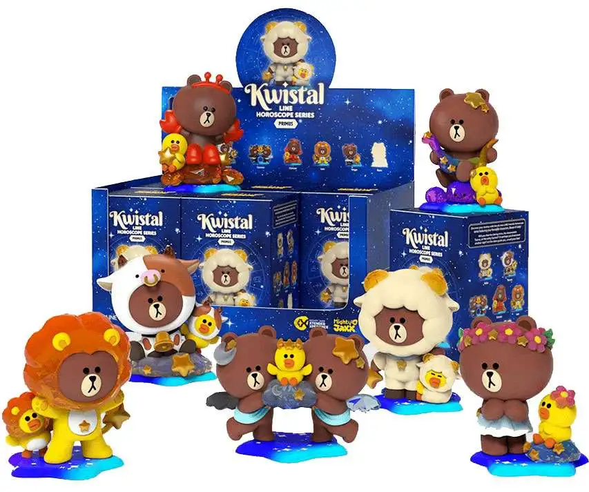 Kwistal Fwenz Horoscope Series 1 4 Mini Figure PVC Blind Box 6