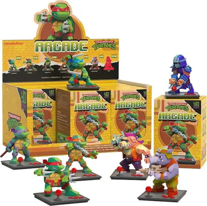 Teenage Mutant Ninja Turtles Arcade Edition 4-Inch Mini Figure PVC Blind Pack [1 RANDOM Figure] (Pre-Order ships January)