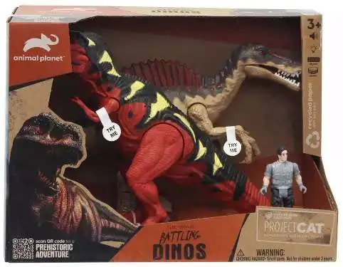 Animal Planet Battling Dinos Action Figure 3-Pack [Lights & Sound]