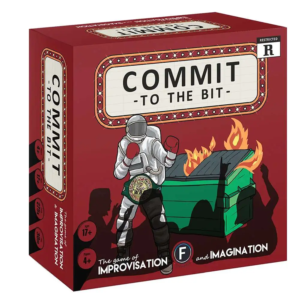 Fitz Games Commit to the Bit (R) Board Game
