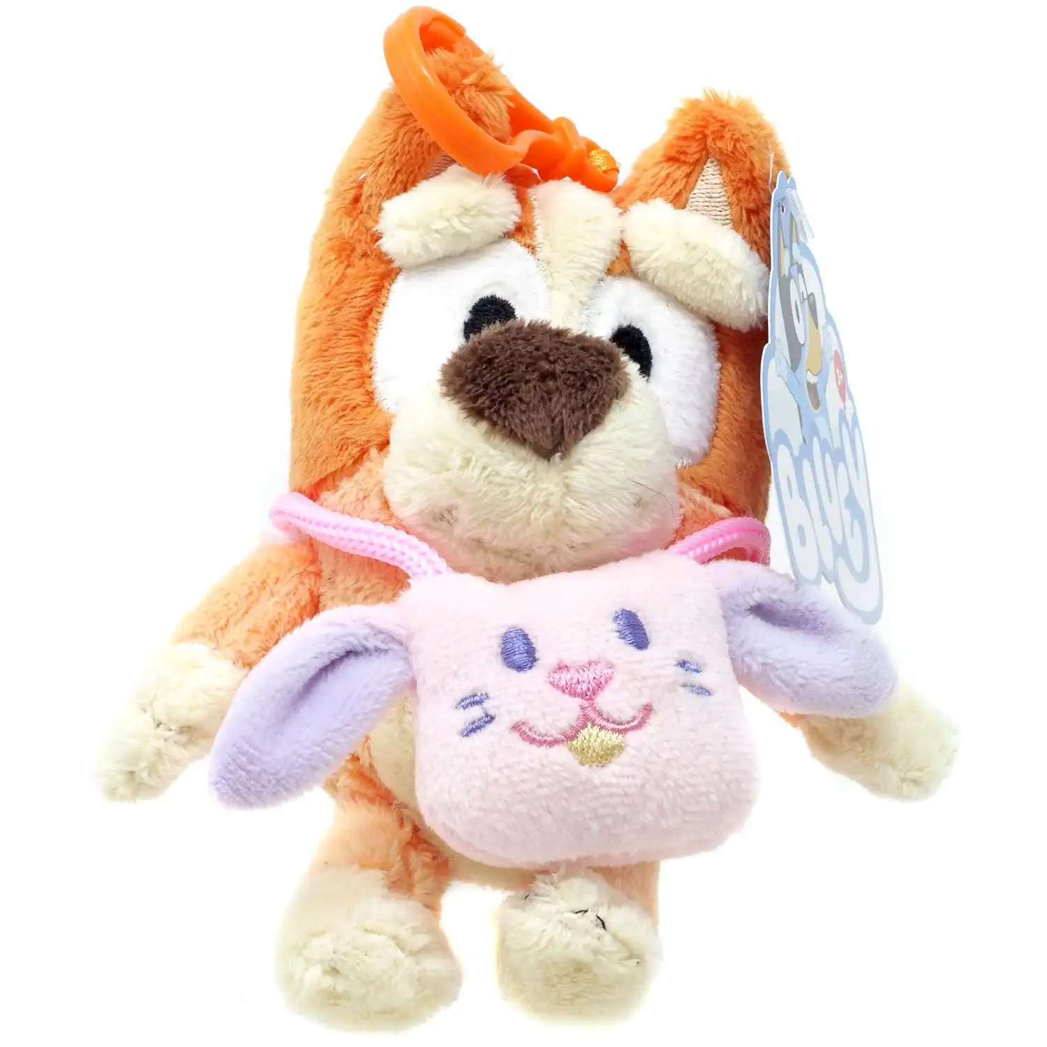 Bluey Easter 2025 Bingo 6-Inch Plush Hanger [Holding Bunny Bag]