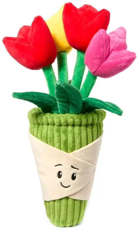 GiggleScape Tulip Bouquet 12-Inch Plush