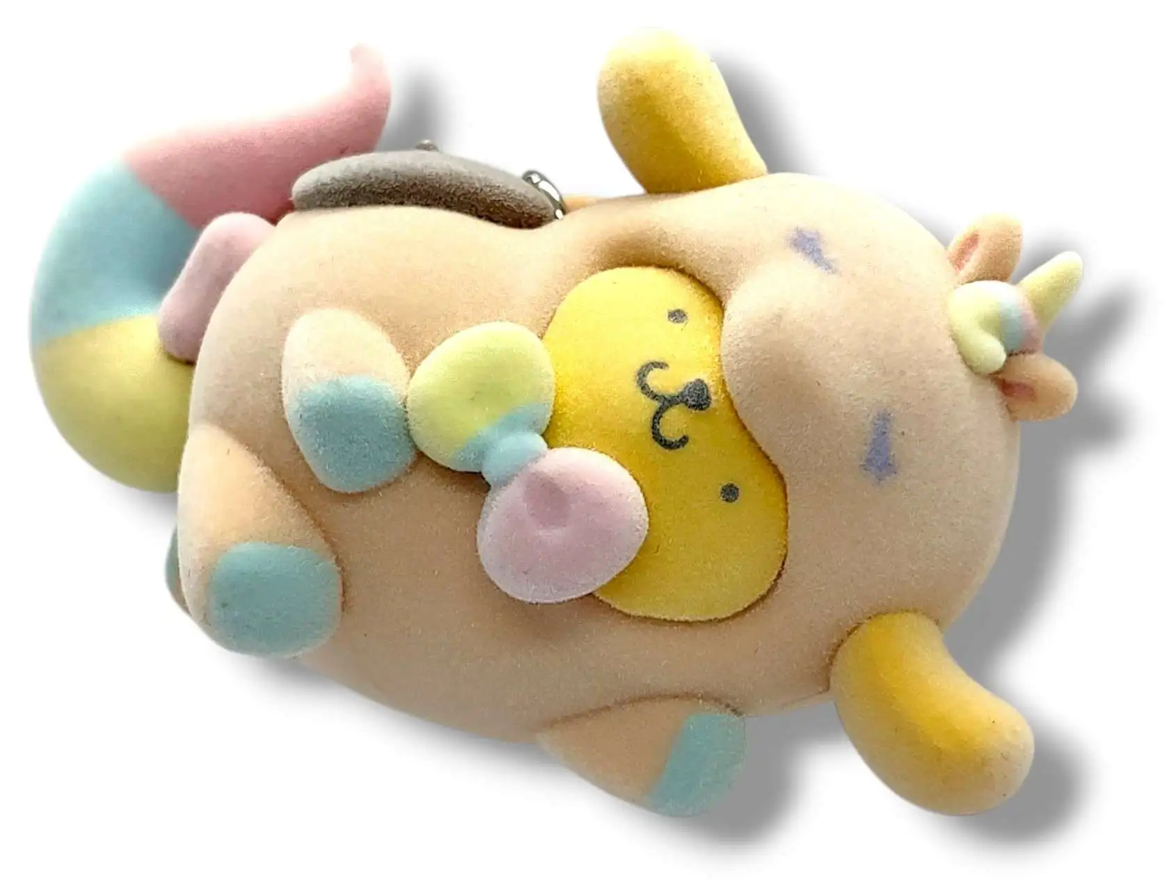 Sanrio Hello Kitty & Friends Flocked Collection Pompompurin 3-Inch Hanger [Loose]