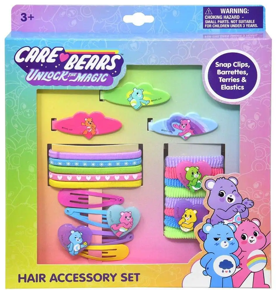 Care Bears Hair Accessory Set [20 Pieces!]