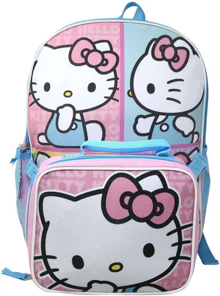 hello kitty 12 inch backpack Small Bows Black  Backpack LA This adorable Hello Kitty backpack is made with all the details that your little one will definitely love Kids Bag Hello Kitty Rucksack