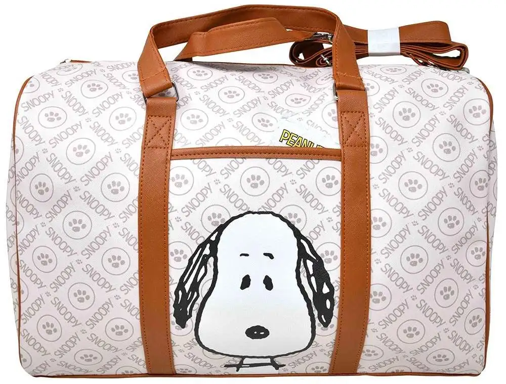 Peanuts Snoopy Deluxe Duffle Bag Fast Forward New York - ToyWiz