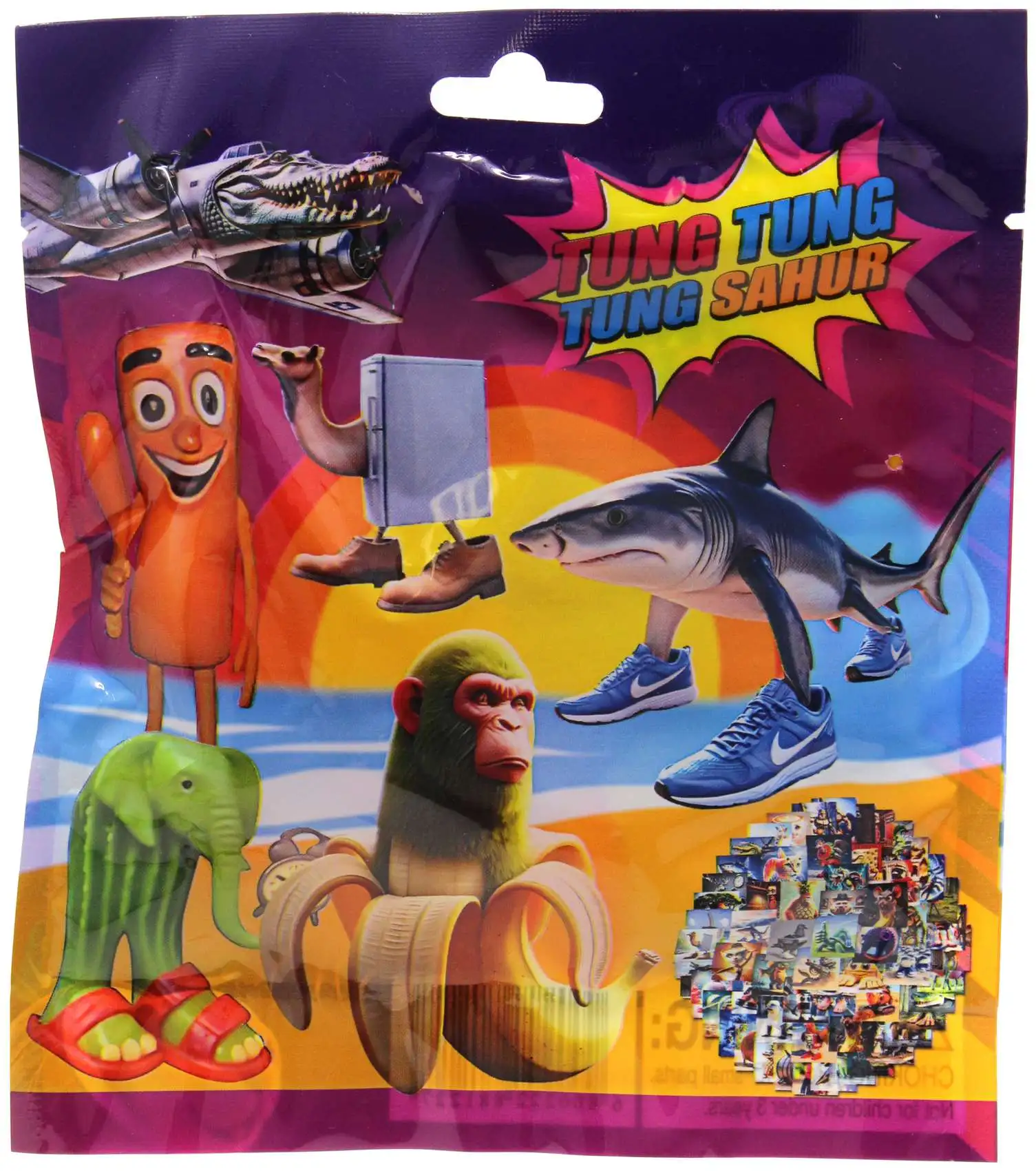 Tung Tung Tung Sahur Brainrot Mini Figure Mystery Pack