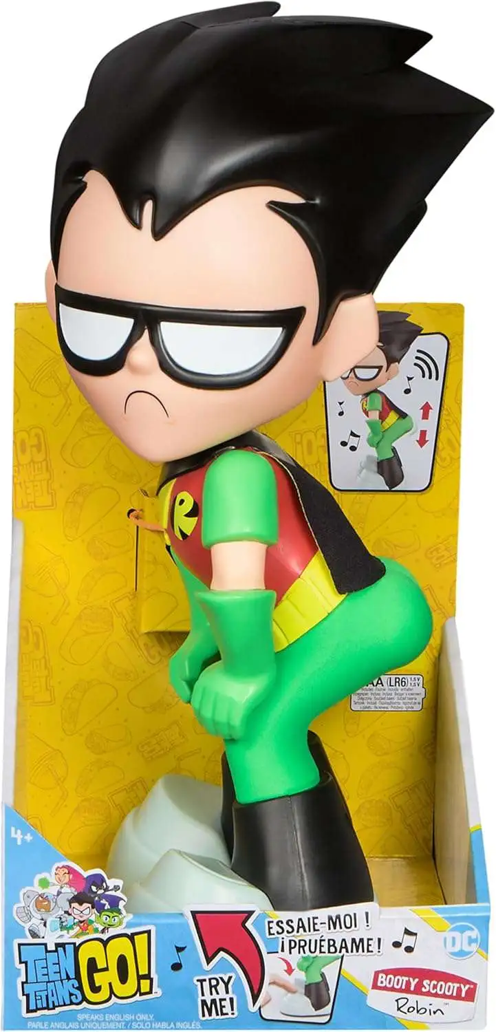 Teen Titans Go! DC Booty Scooty Robin Dancing Figure with Sound
