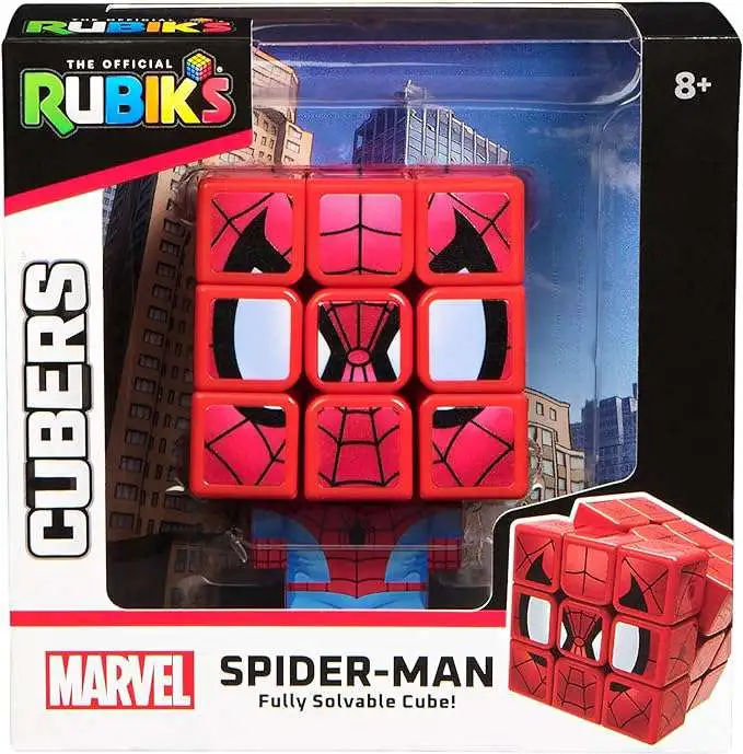 Rubik's Cube Marvel Cubers Spider-Man Puzzle Toy