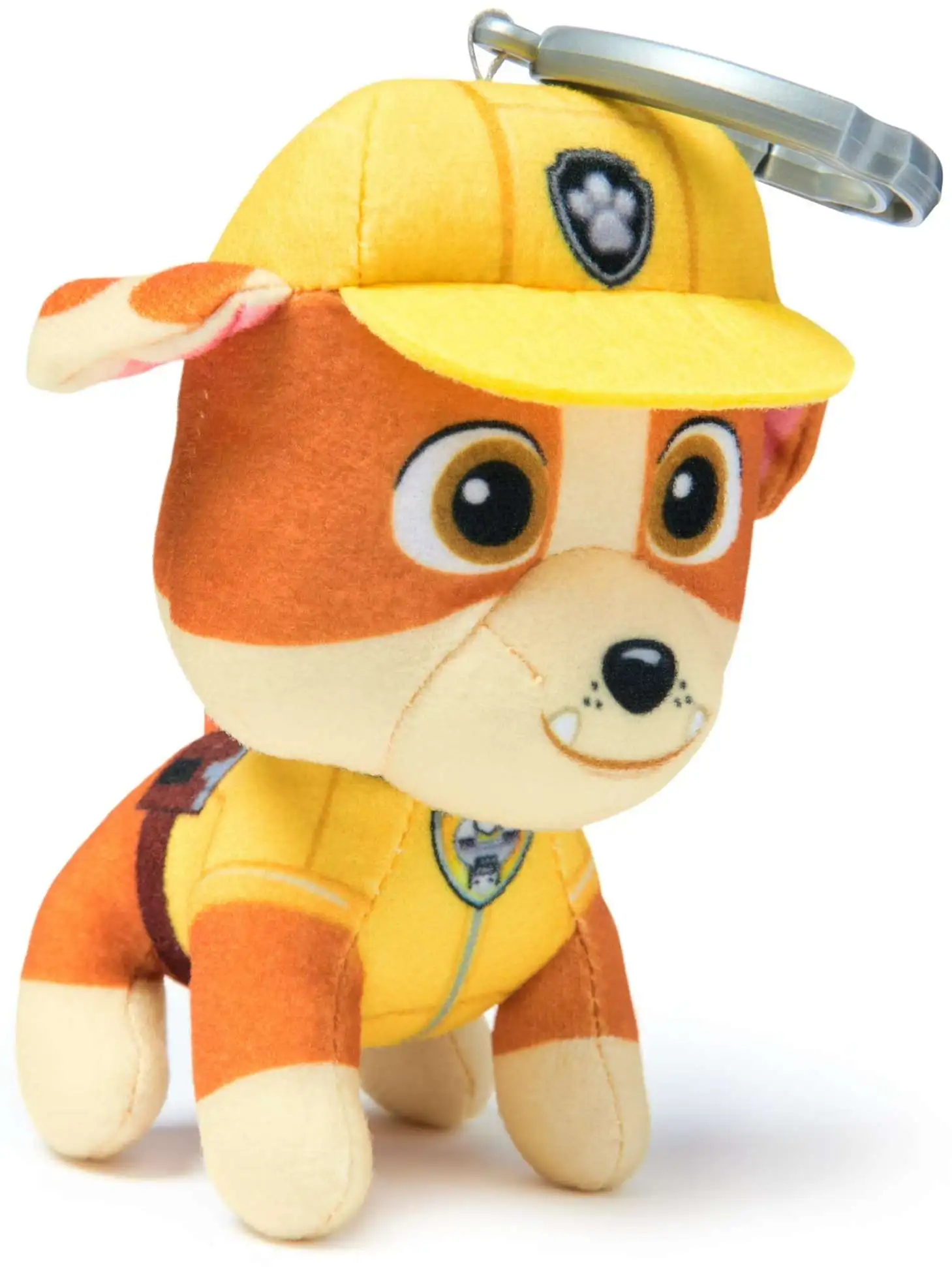 Paw Patrol Rubble 4-Inch Clip On Plush