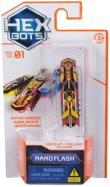 Hex Bots Nano Flash Yellow & Red