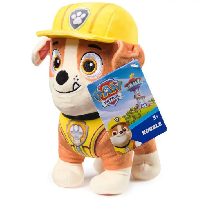 Paw Patrol Rubble 7-Inch Plush