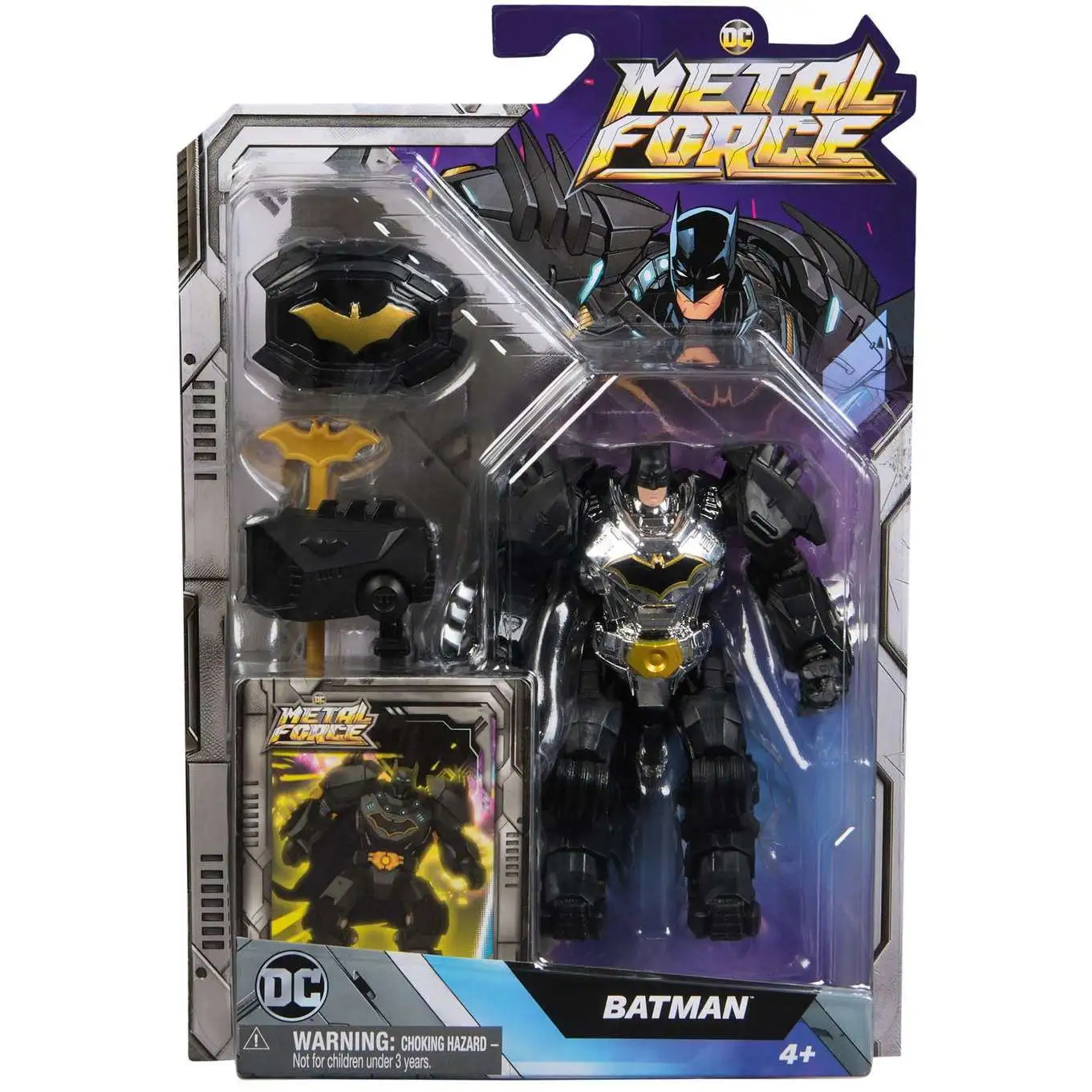 DC Metal Force Batman Action Figure [4-Inch]