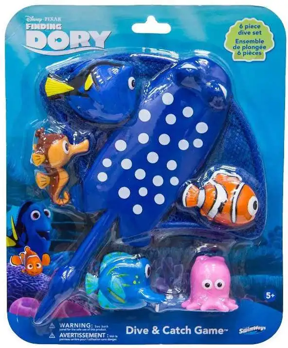 Disney / Pixar Finding Dory SwimWays Mr. Ray's Dive and Catch Game Pool Toy
