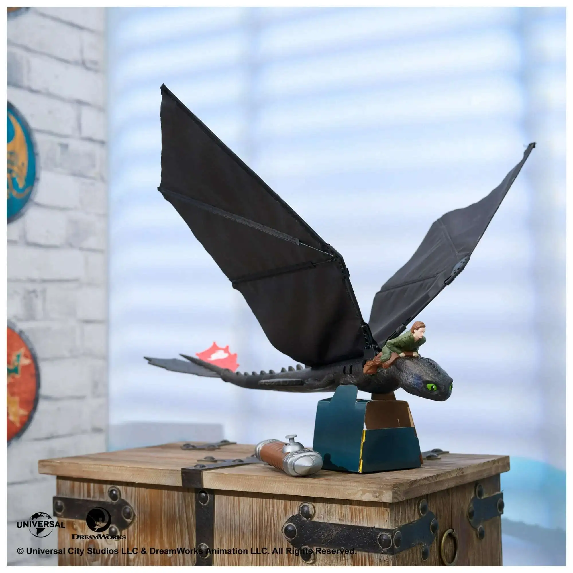 How to Train Your Dragon 2025 Movie Real Flying RC Toothless Exclusive ...