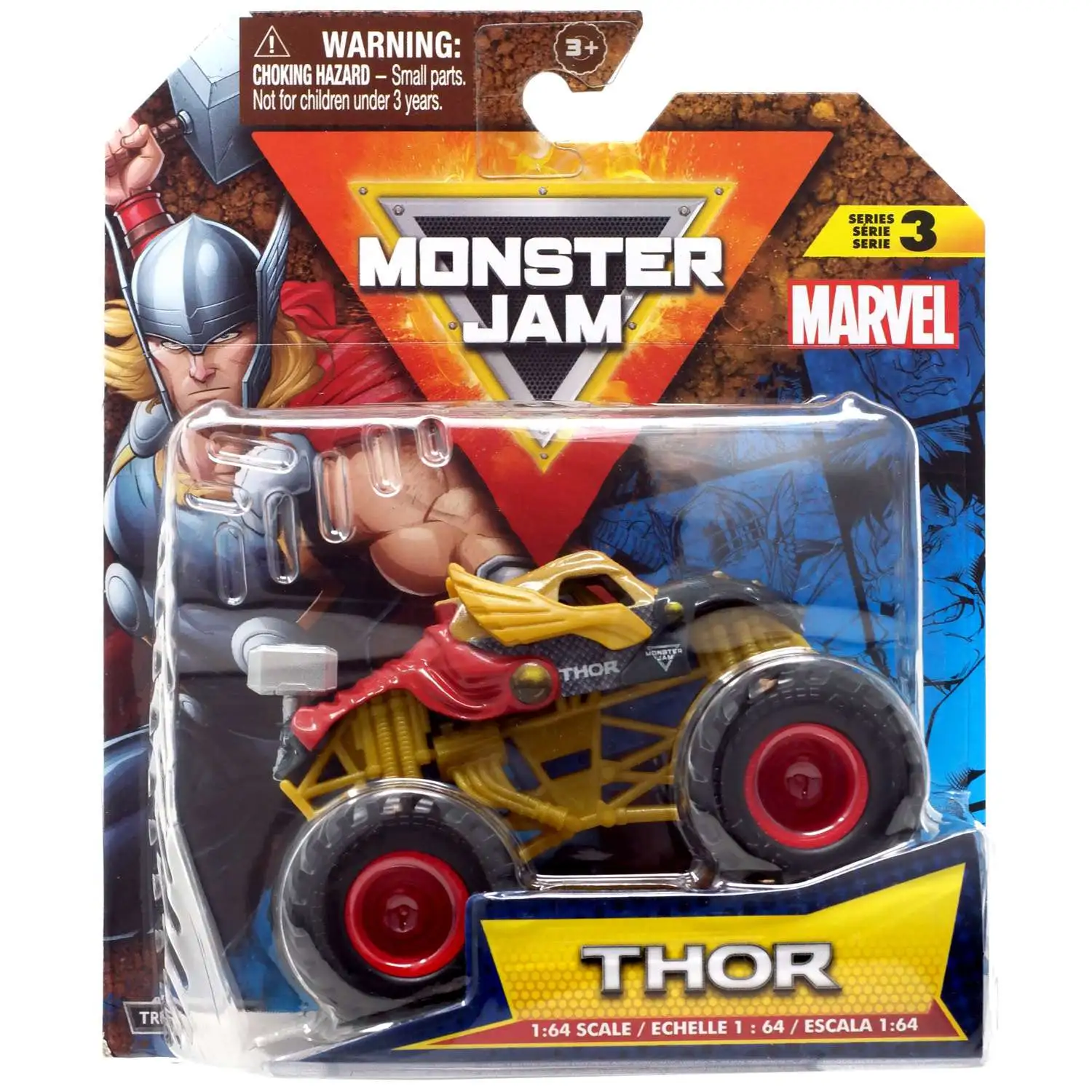 Monster Jam Marvel Thor Diecast Car