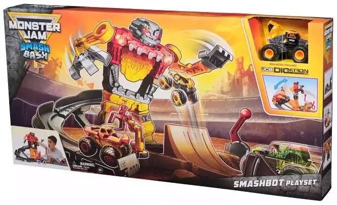 Monster Jam Smash & Bash Smashbot Playset