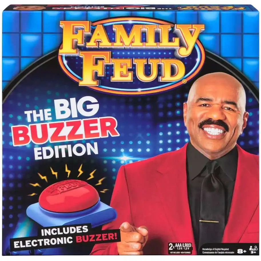 Family Feud Big Buzzer Edtion Card Game