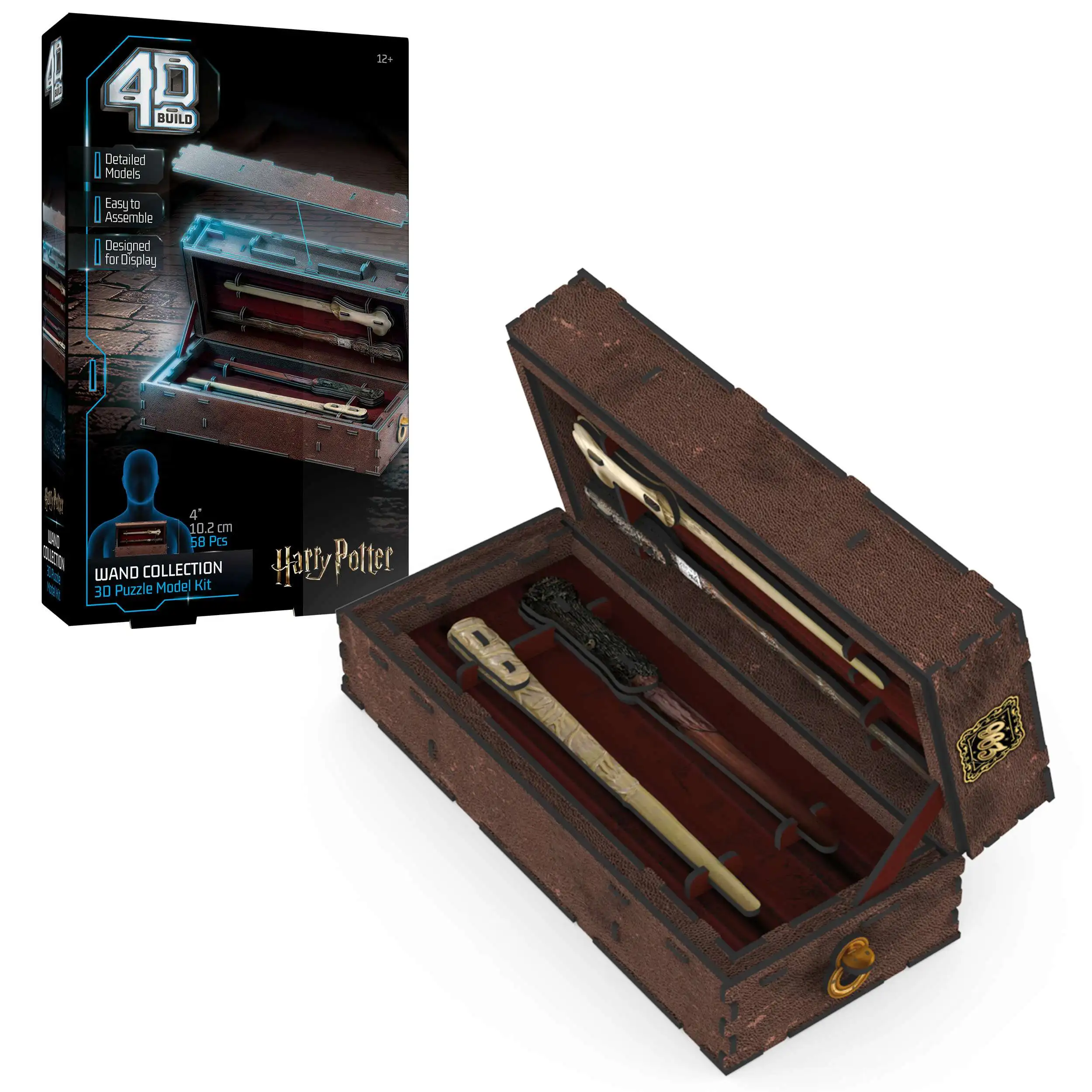 Harry Potter 4D Build Wand Collection 3D Puzzle Model Kit
