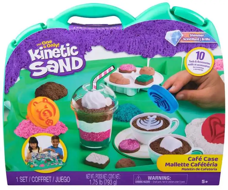 Kinetic Sand Cafe Exclusive Play Case