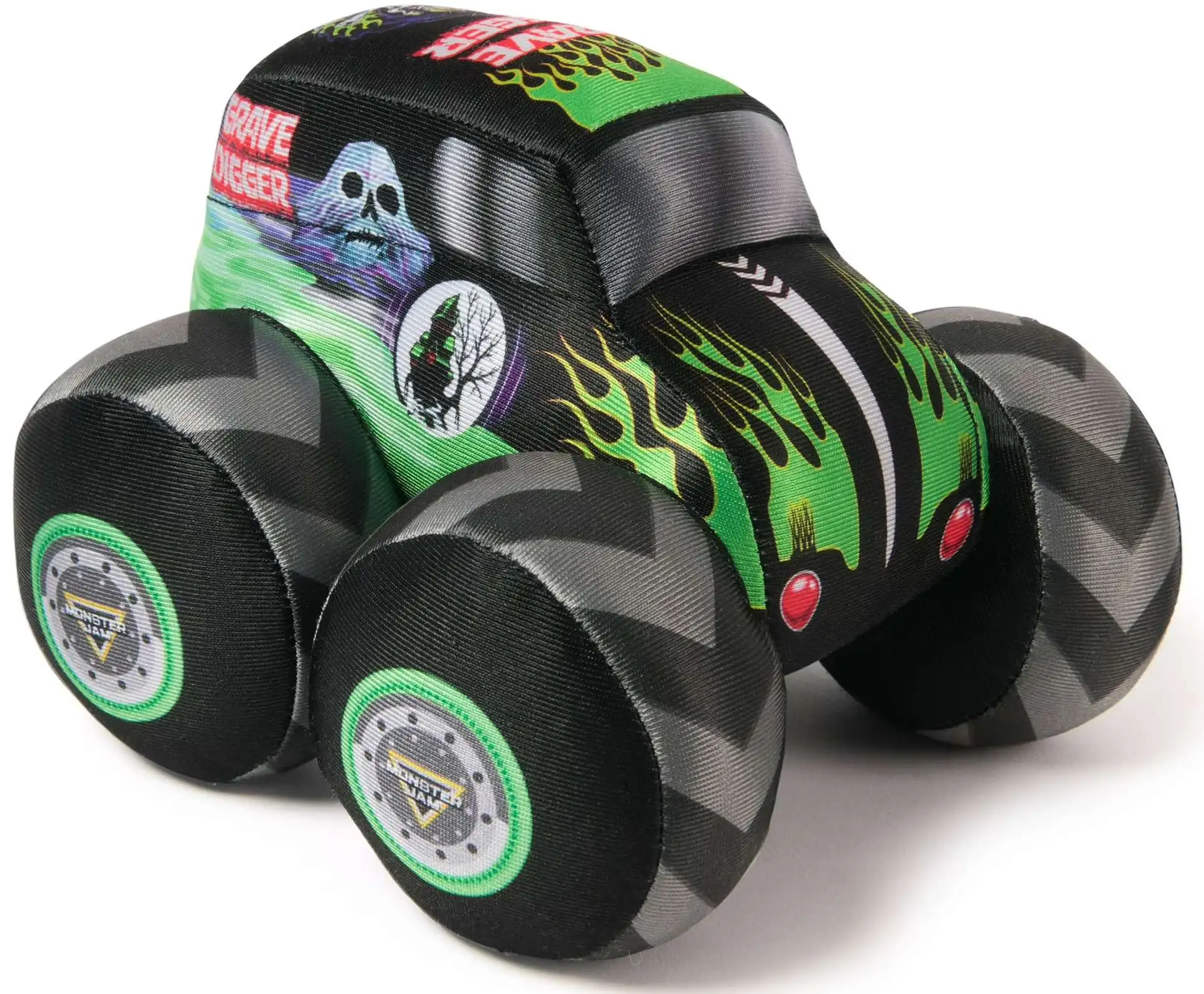 Monster Jam Grave Digger Plush Truck with Sound Effects